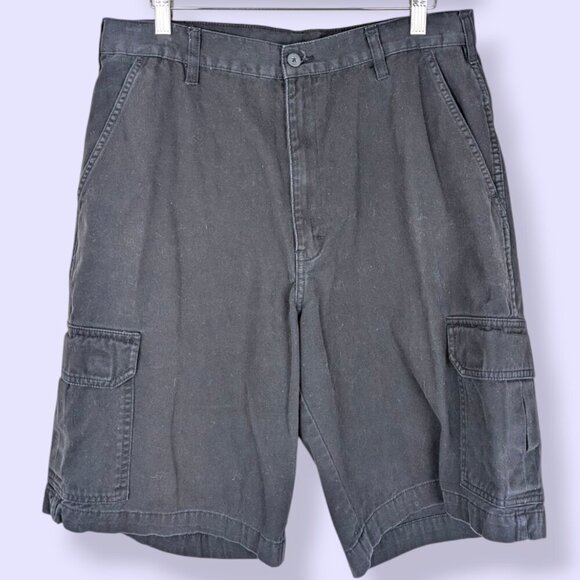 Dickies Black Cargo Shorts - Picture 1 of 6